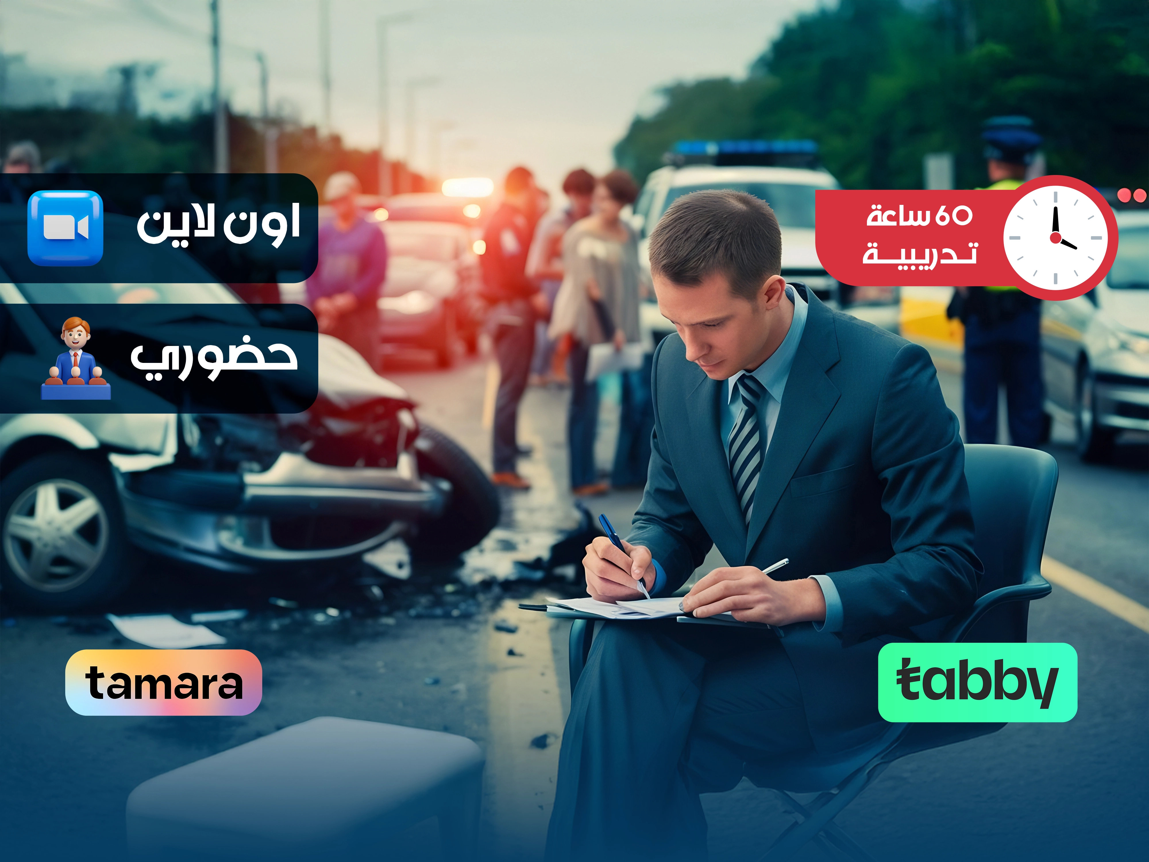 مهارات خبير في حوادث السير والمرور